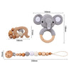 SIMNEO - Baby Geschenk Set | Holz & Wolle