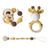 SIMNEO - Baby Geschenk Set | Holz & Wolle