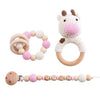 SIMNEO - Baby Geschenk Set | Holz & Wolle